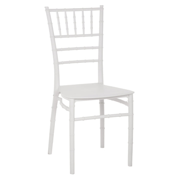 Καρέκλα Πολυπροπυλένιου Catering Tiffany Λευκό 39x47x89cm — χονδρική B2B Wholesale Trade