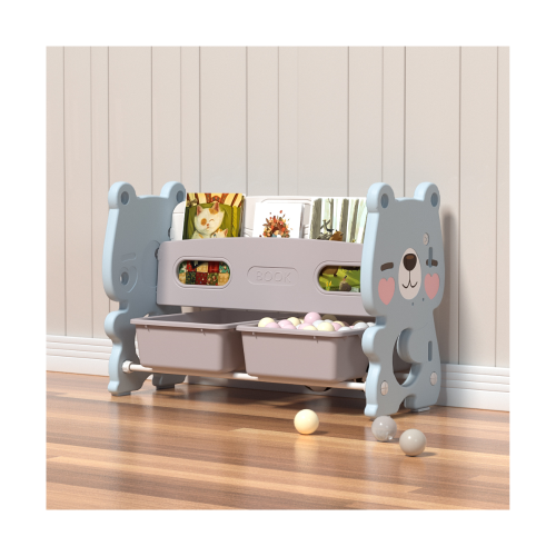 Πλαστική Βιβλιοθήκη Cute Bear Μπλε SN-QD001-BLU — χονδρική B2B Wholesale Trade