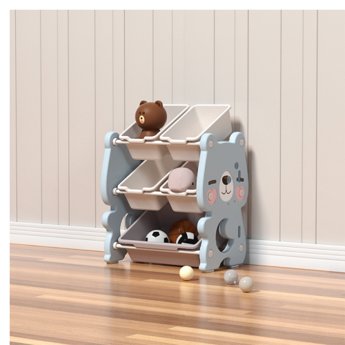 Πλαστική Βιβλιοθήκη Cute Bear Μπλε SN-QD003-BLU — χονδρική B2B Wholesale Trade