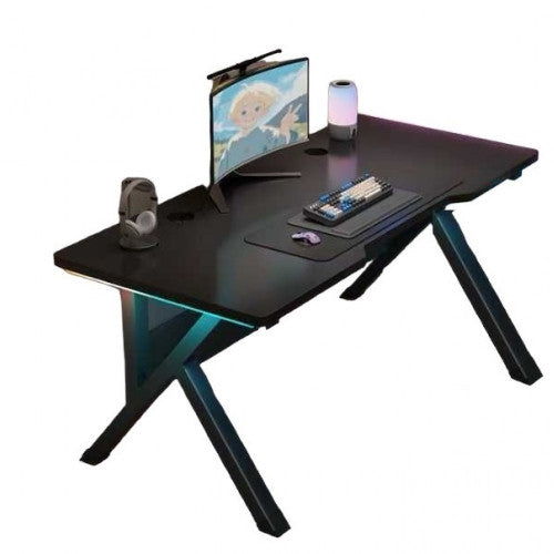 Γραφείο GAMING με φωτισμό led RGB και μεταλλικά πόδια 120x60x76cm OFC-RGB — χονδρική B2B Wholesale Trade