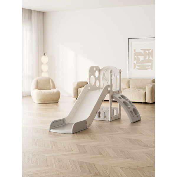 Πλαστική Τσουλήθρα με Σκαλοπάτια Γκρι HT-QD007-GREY — χονδρική B2B Wholesale Trade