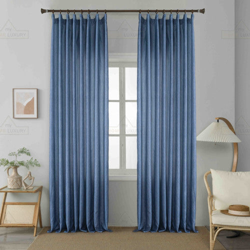 Κουρτίνα Σκίασης Μπλε με Τρέσα 270x280cm 6019-4 — χονδρική B2B Wholesale Trade