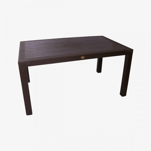 Τραπέζι Italy Πολυπροπυλενίου Καφέ 130x75cm — χονδρική B2B Wholesale Trade
