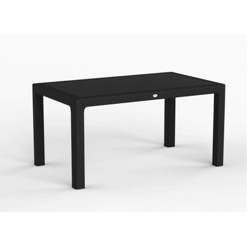 Τραπέζι Italy Πολυπροπυλενίου Μαύρο 150x90cm — χονδρική B2B Wholesale Trade
