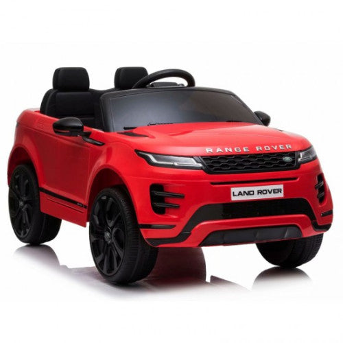 Παιδικό Αυτοκινητάκι Ηλεκτροκίνητο Range Rover Evoque Licensed original με MP3 και τηλεχειριστήριο 12V Κόκκινο — 1
