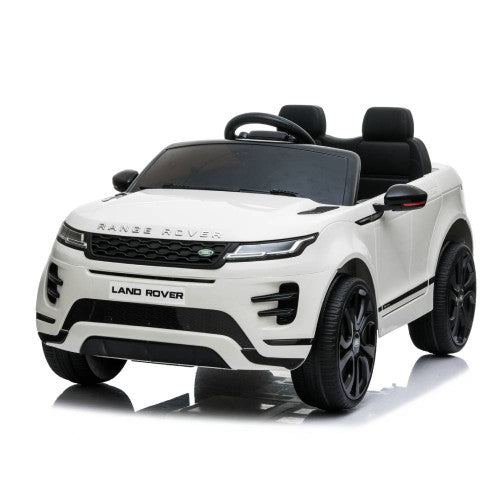 Παιδικό Αυτοκινητάκι Ηλεκτροκίνητο Range Rover Evoque Licensed original με MP3 και τηλεχειριστήριο 12V Λευκό — 1